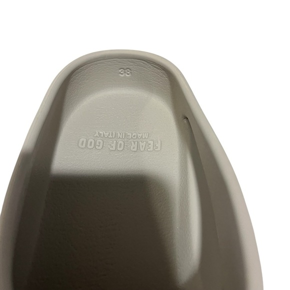 Fear of God The California 2.0 Mule Shoes Size 38 Eva Concrete - Picture 9 of 9